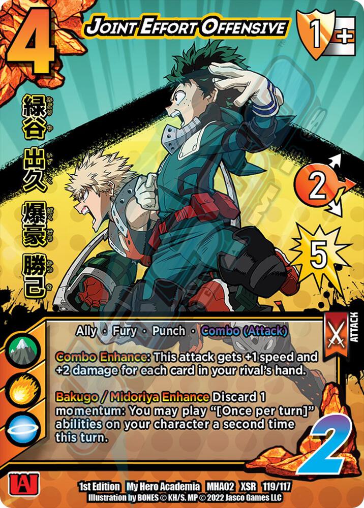 Joint Effort Offensive (XSR), UniVersus: My Hero Academia: Crimson Rampage 119/117