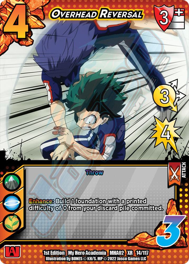 Overhead Reversal (XR), UniVersus: My Hero Academia: Crimson Rampage 14/117