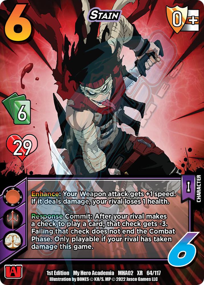 Stain (XR), UniVersus: My Hero Academia: Crimson Rampage 64/117