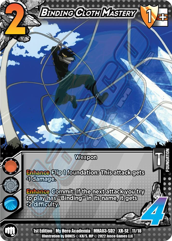 Binding Cloth Master (XR), UniVersus: My Hero Academia: Heroes Clash 11/18