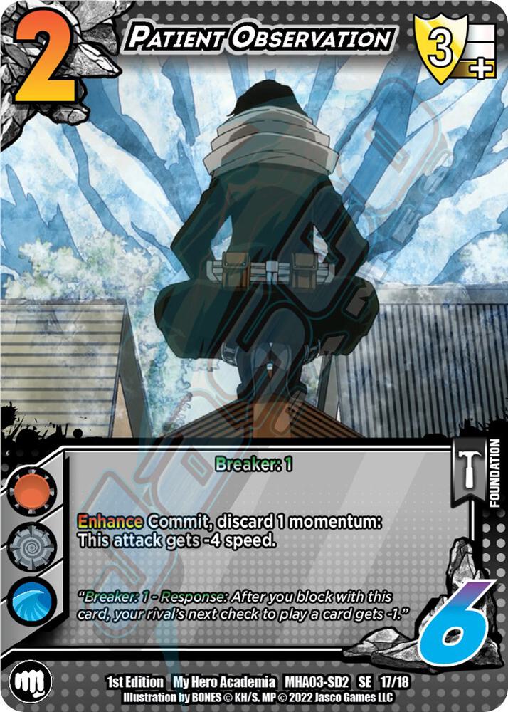 Patient Observation, UniVersus: My Hero Academia: Heroes Clash 17/18