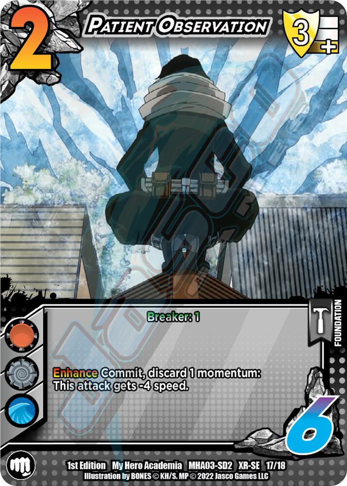 Patient Observation (XR), UniVersus: My Hero Academia: Heroes Clash 17/18