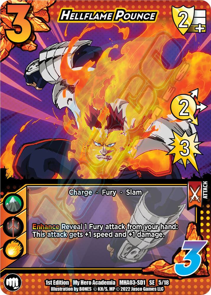 Hellflame Pounce, UniVersus: My Hero Academia: Heroes Clash 5/18