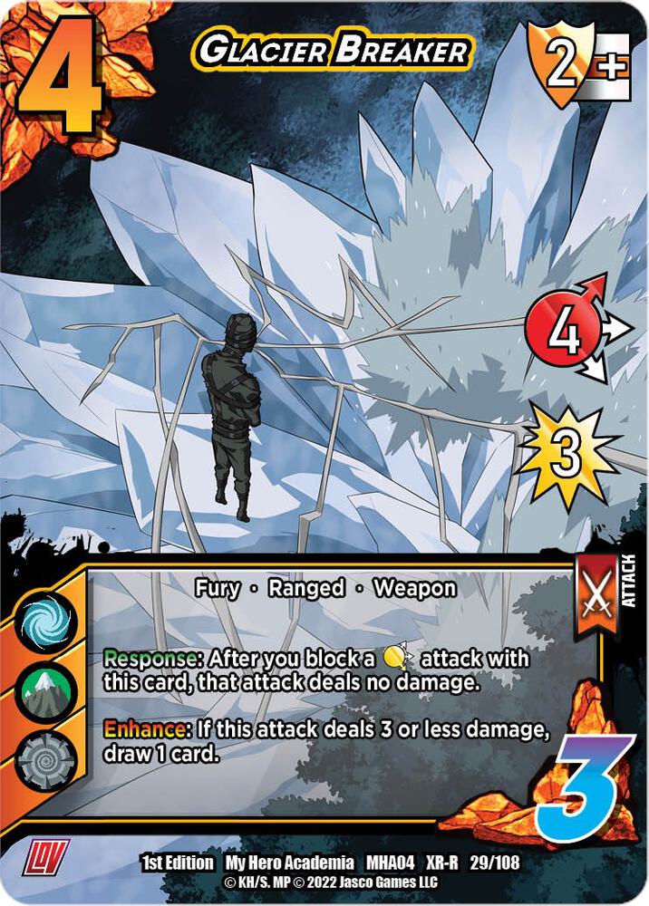 Glacier Breaker (XR), UniVersus: My Hero Academia: League of Villains 029/108