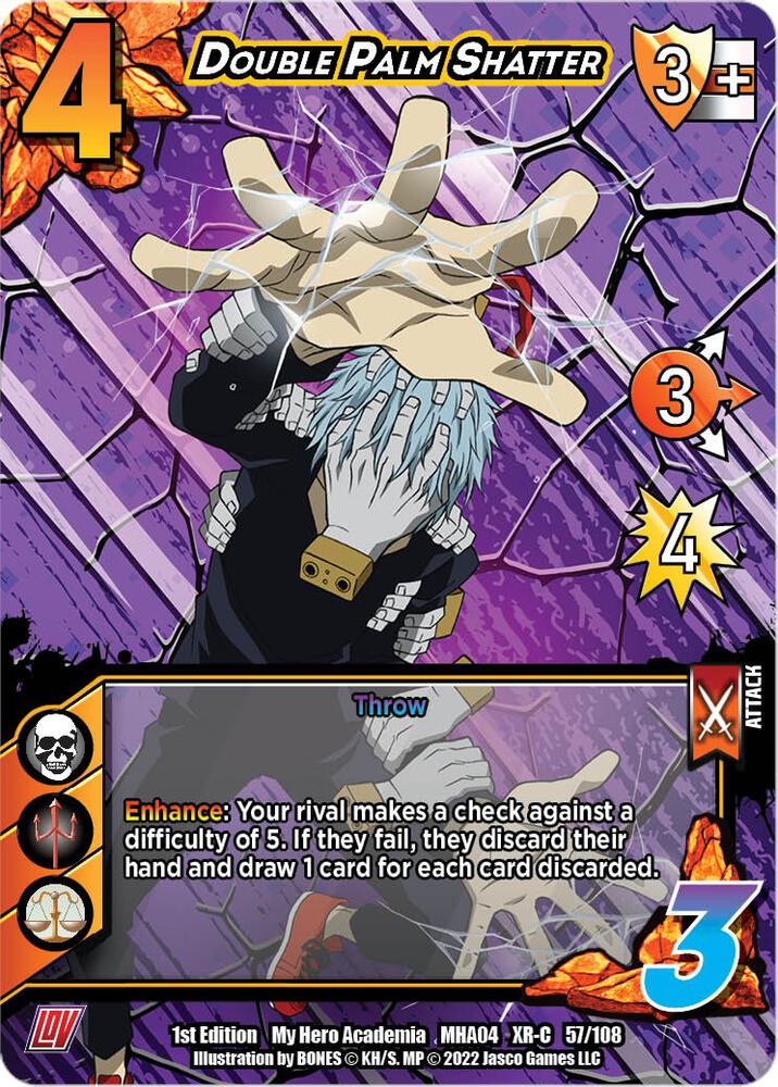 Double Palm Shatter (XR), UniVersus: My Hero Academia: League of Villains 057/108