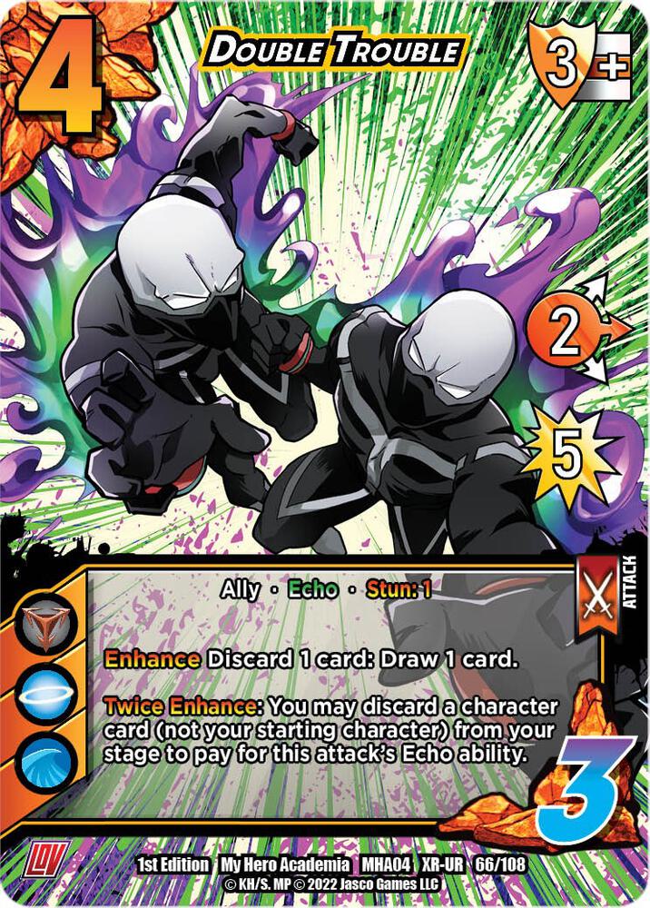 Double Trouble (XR), UniVersus: My Hero Academia: League of Villains 066/108