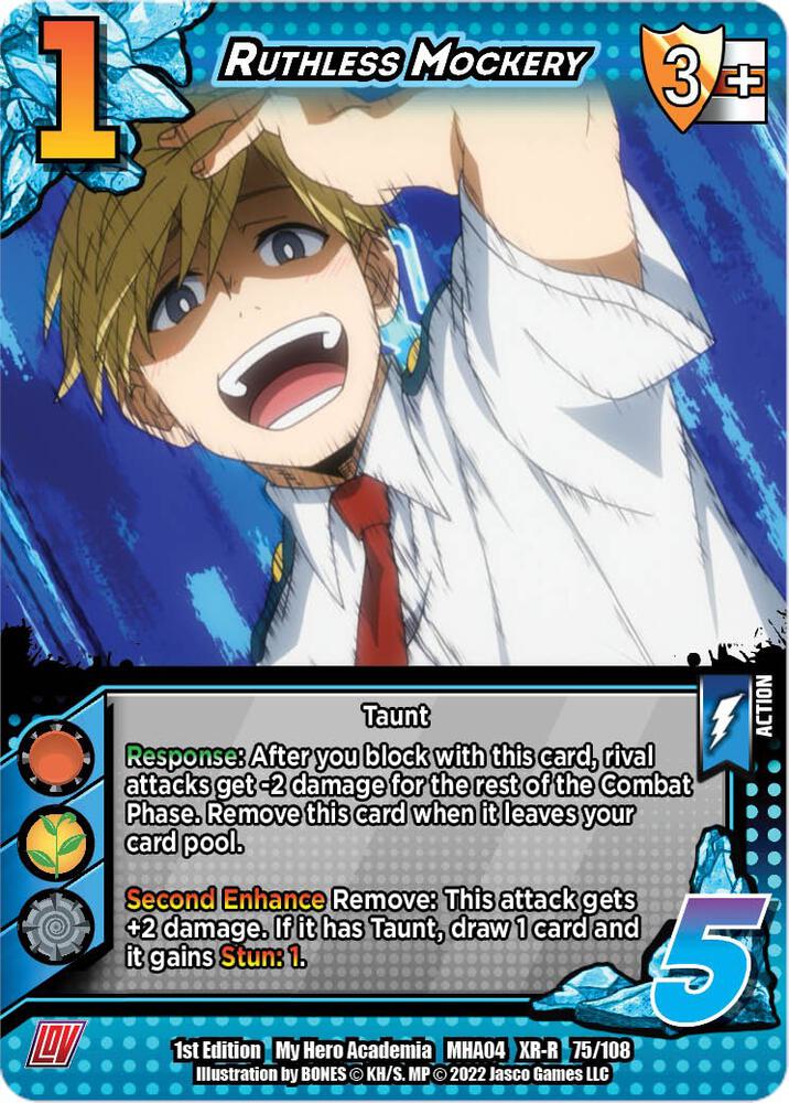 Ruthless Mockery (XR), UniVersus: My Hero Academia: League of Villains 075/108