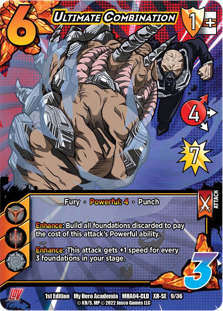 Ultimate Combination (XR), UniVersus: My Hero Academia: League of Villains 09/36
