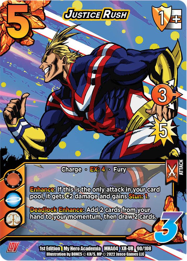 Justice Rush (XR), UniVersus: My Hero Academia: League of Villains 090/108