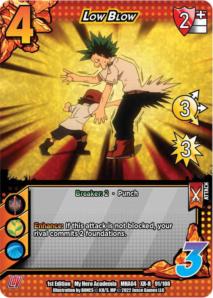 Low Blow (XR), UniVersus: My Hero Academia: League of Villains 091/108