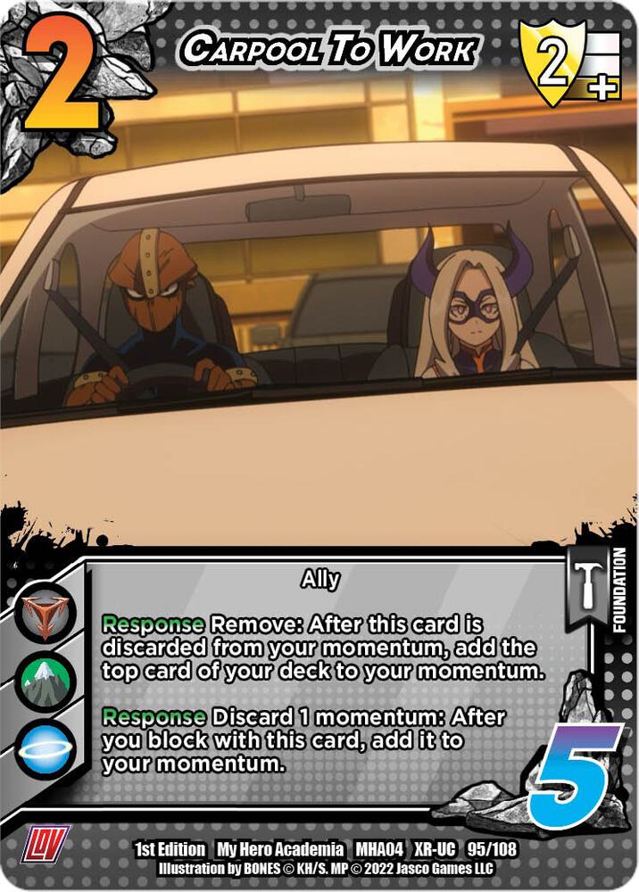 Carpool To Work (XR), UniVersus: My Hero Academia: League of Villains 095/108