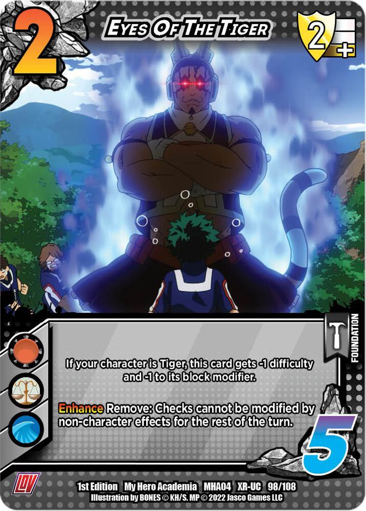 Eyes of the Tiger (XR), UniVersus: My Hero Academia: League of Villains 098/108