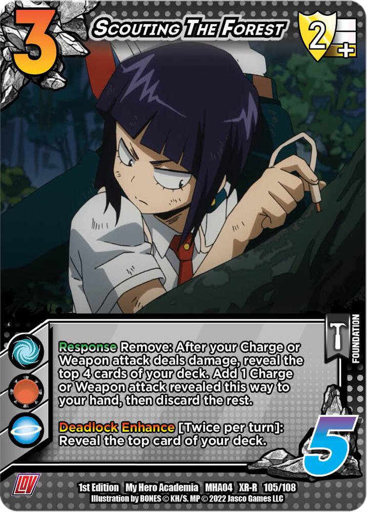 Scouting the Forest (XR), UniVersus: My Hero Academia: League of Villains 105/108