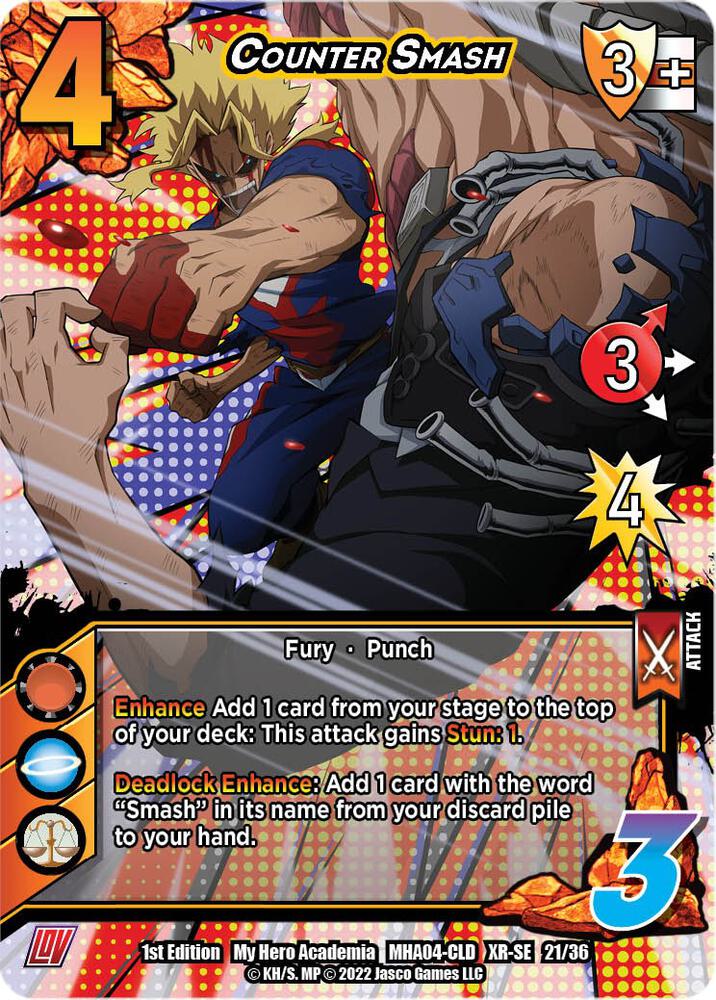 Counter Smash (XR), UniVersus: My Hero Academia: League of Villains 21/36