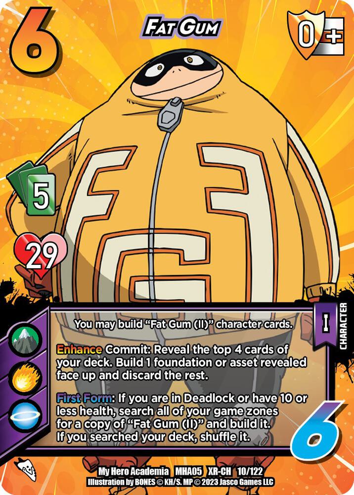 Fat Gum (XR-CH), UniVersus: My Hero Academia: Undaunted Raid 10/122