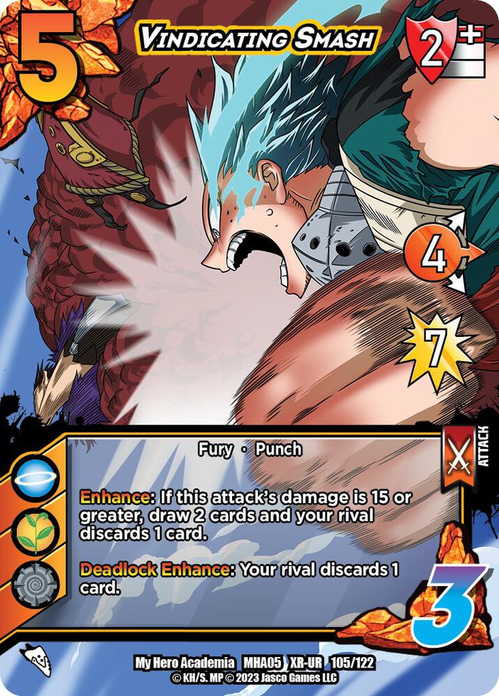 Vindicating Smash (XR), UniVersus: My Hero Academia: Undaunted Raid 105/122