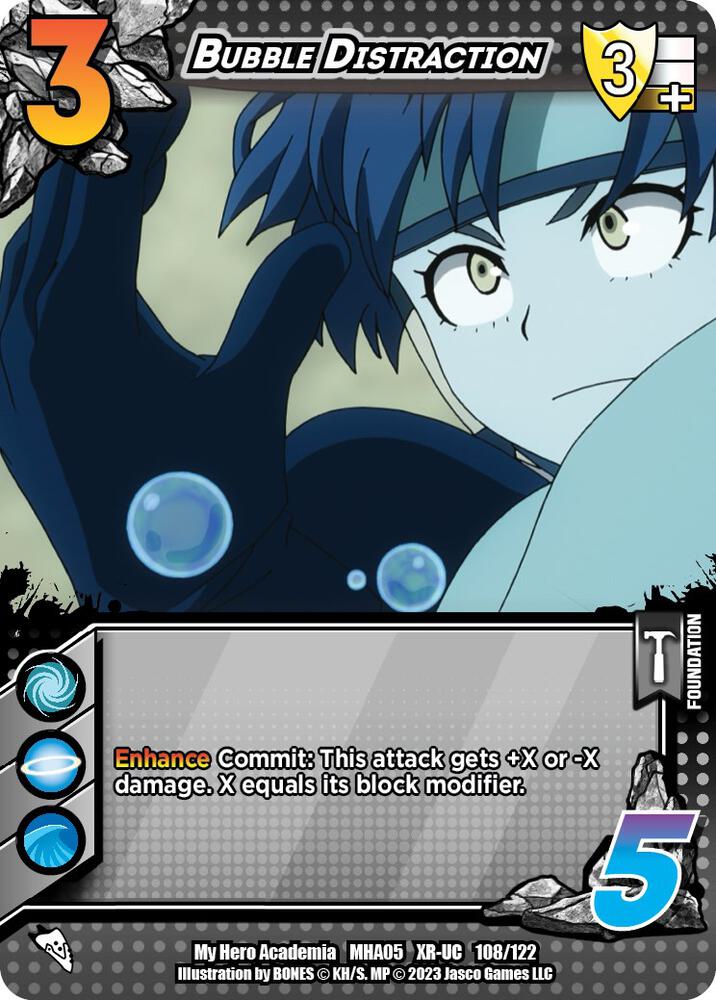 Bubble Distraction (XR), UniVersus: My Hero Academia: Undaunted Raid 108/122