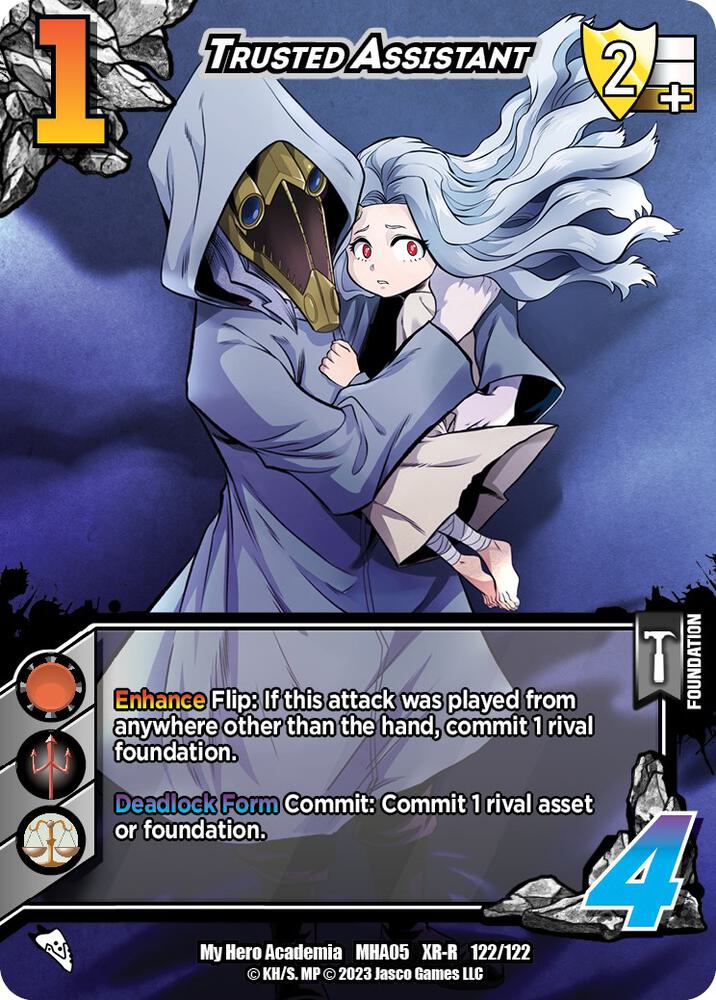 Trusted Assistant (XR), UniVersus: My Hero Academia: Undaunted Raid 122/122