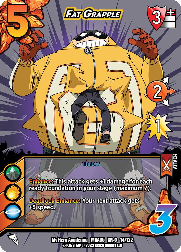 Fat Grapple (XR), UniVersus: My Hero Academia: Undaunted Raid 14/122