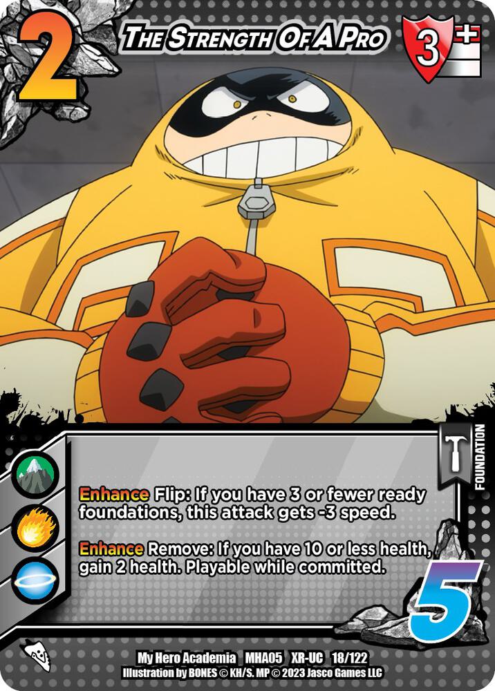 The Strength Of A Pro (XR), UniVersus: My Hero Academia: Undaunted Raid 18/122