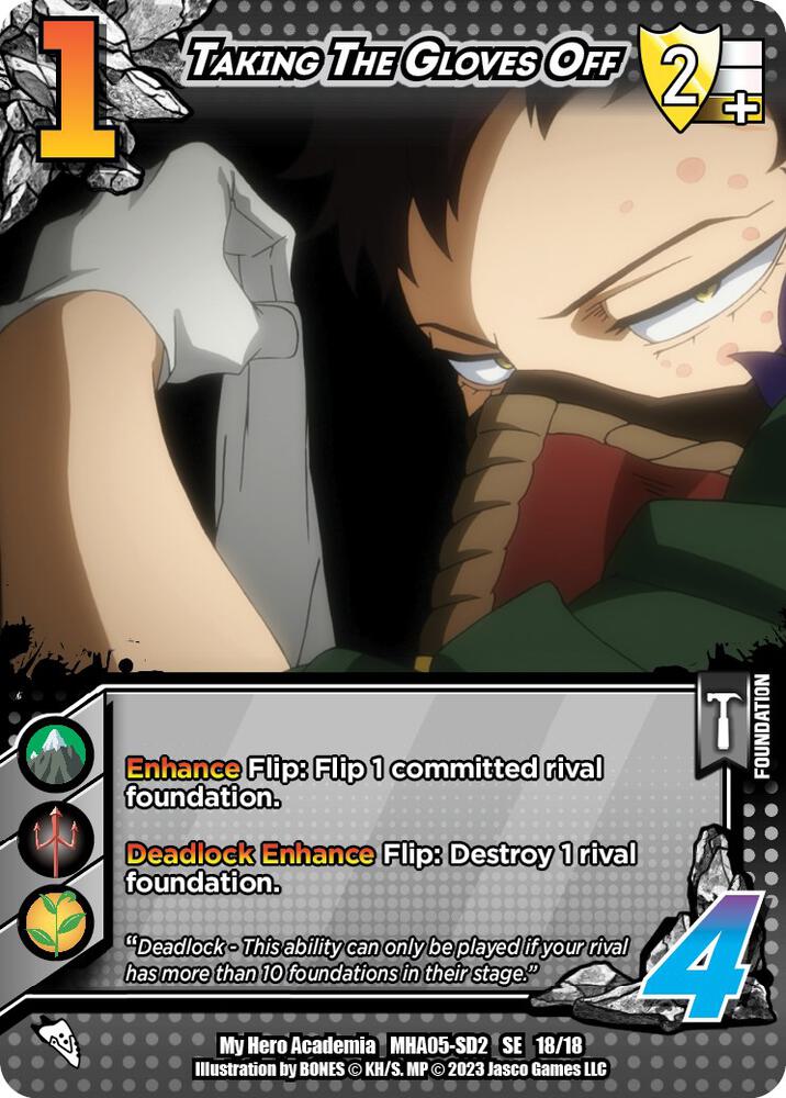 Taking The Gloves Off, UniVersus: My Hero Academia: Undaunted Raid 18/18