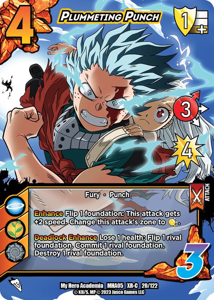 Plummeting Punch (XR), UniVersus: My Hero Academia: Undaunted Raid 20/122