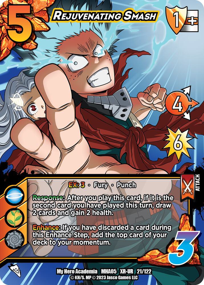 Rejuvenating Smash (XR), UniVersus: My Hero Academia: Undaunted Raid 21/122