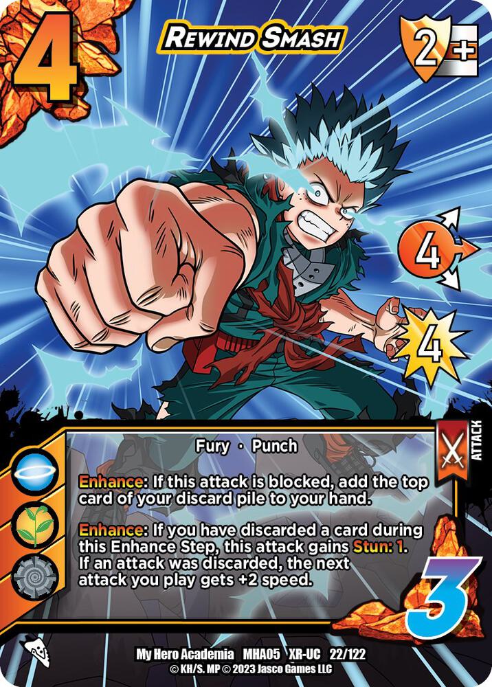Rewind Smash (XR), UniVersus: My Hero Academia: Undaunted Raid 22/122