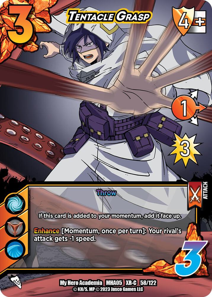 Tentacle Grasp (XR), UniVersus: My Hero Academia: Undaunted Raid 58/122