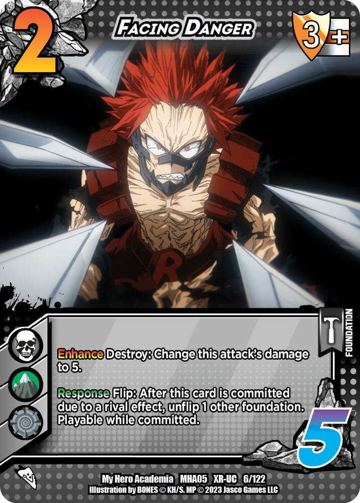 Facing Danger (XR), UniVersus: My Hero Academia: Undaunted Raid 6/122