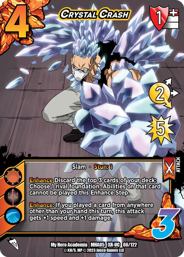 Crystal Crash (XR), UniVersus: My Hero Academia: Undaunted Raid 66/122