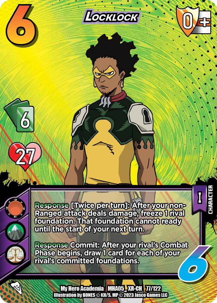 Locklock (XR-CH), UniVersus: My Hero Academia: Undaunted Raid 77/122