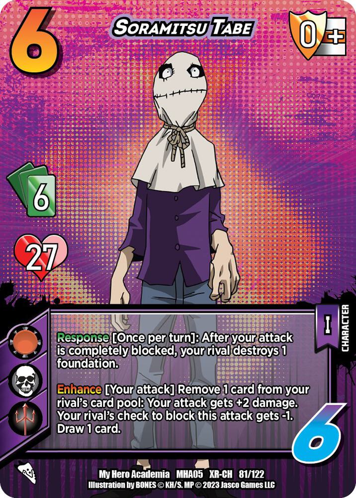 Soramitsu Tabe (XR-CH), UniVersus: My Hero Academia: Undaunted Raid 81/122