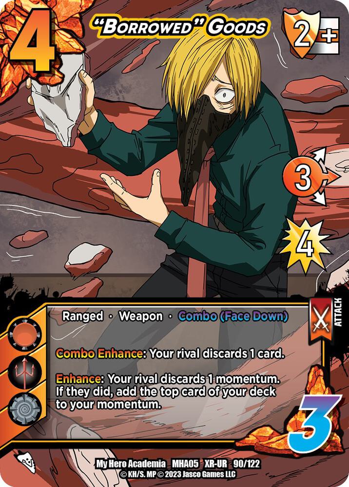 "Borrowed" Goods (XR), UniVersus: My Hero Academia: Undaunted Raid 90/122