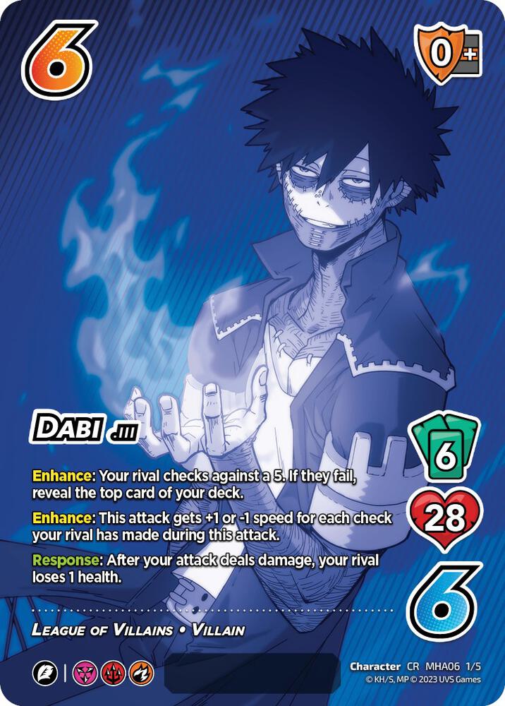 Dabi (Serial Numbered), UniVersus: My Hero Academia: Jet Burn 1/5