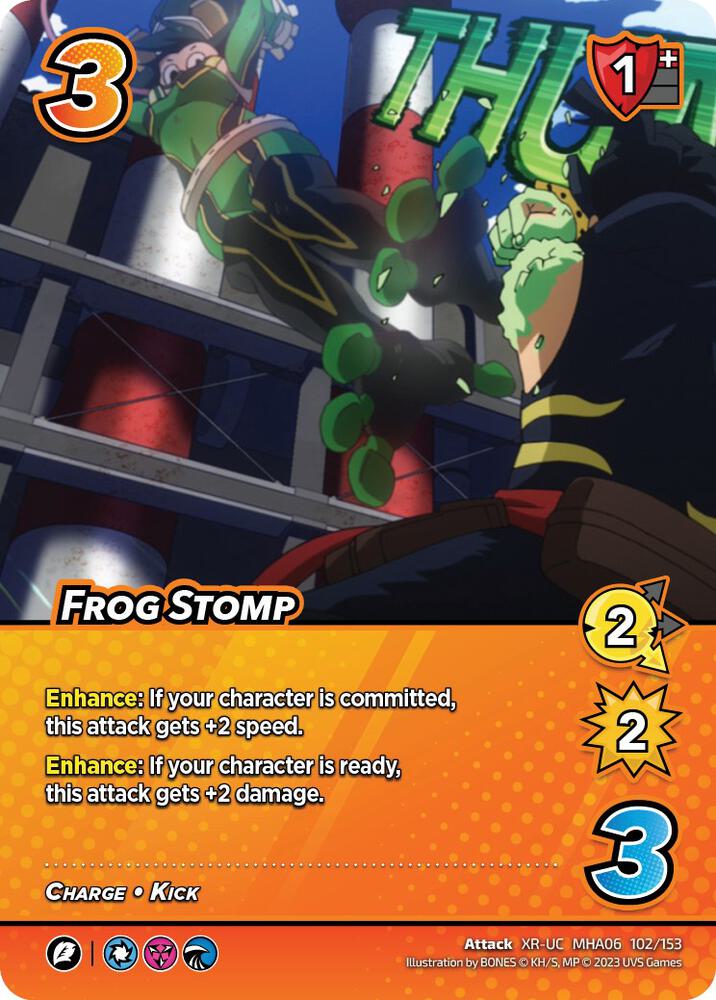 Frog Stomp (XR), UniVersus: My Hero Academia: Jet Burn 102/153