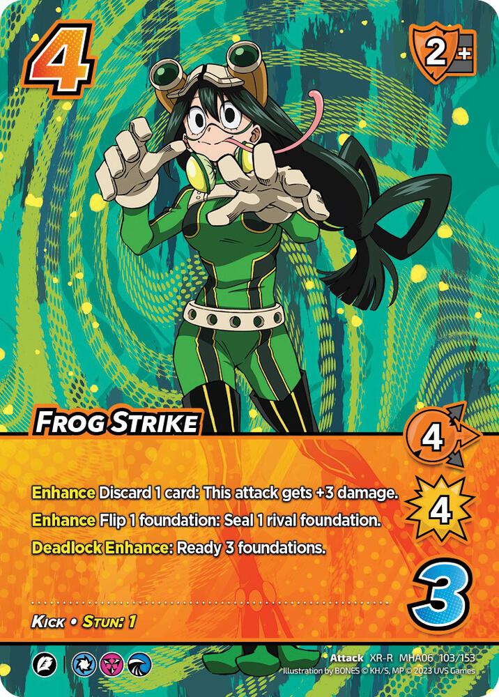 Frog Strike (XR), UniVersus: My Hero Academia: Jet Burn 103/153
