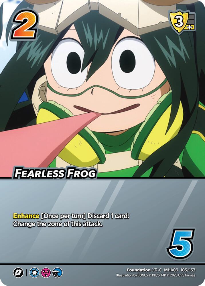Fearless Frog (XR), UniVersus: My Hero Academia: Jet Burn 105/153