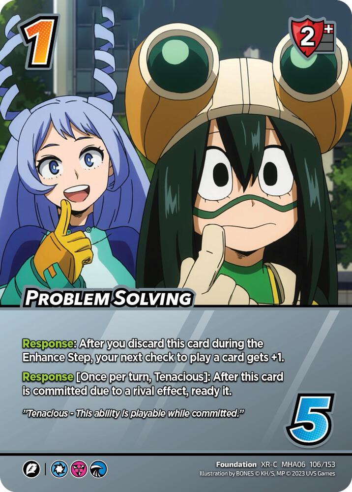 Problem Solving (XR), UniVersus: My Hero Academia: Jet Burn 106/153
