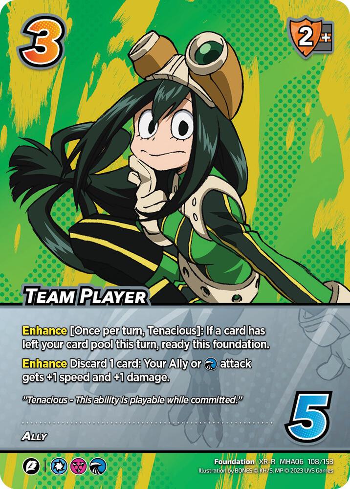 Team Player (XR), UniVersus: My Hero Academia: Jet Burn 108/153