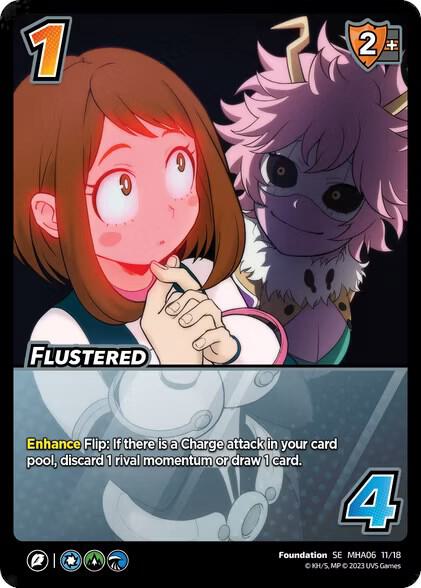 Flustered, UniVersus: My Hero Academia: Jet Burn 11/18