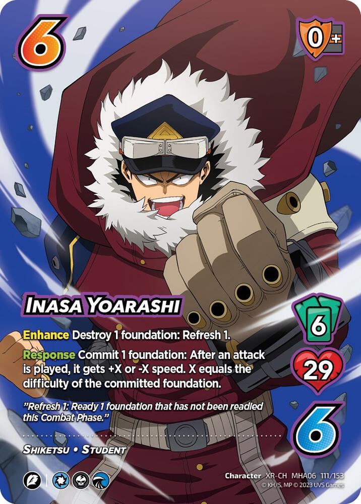 Inasa Yoarashi (XR), UniVersus: My Hero Academia: Jet Burn 111/153