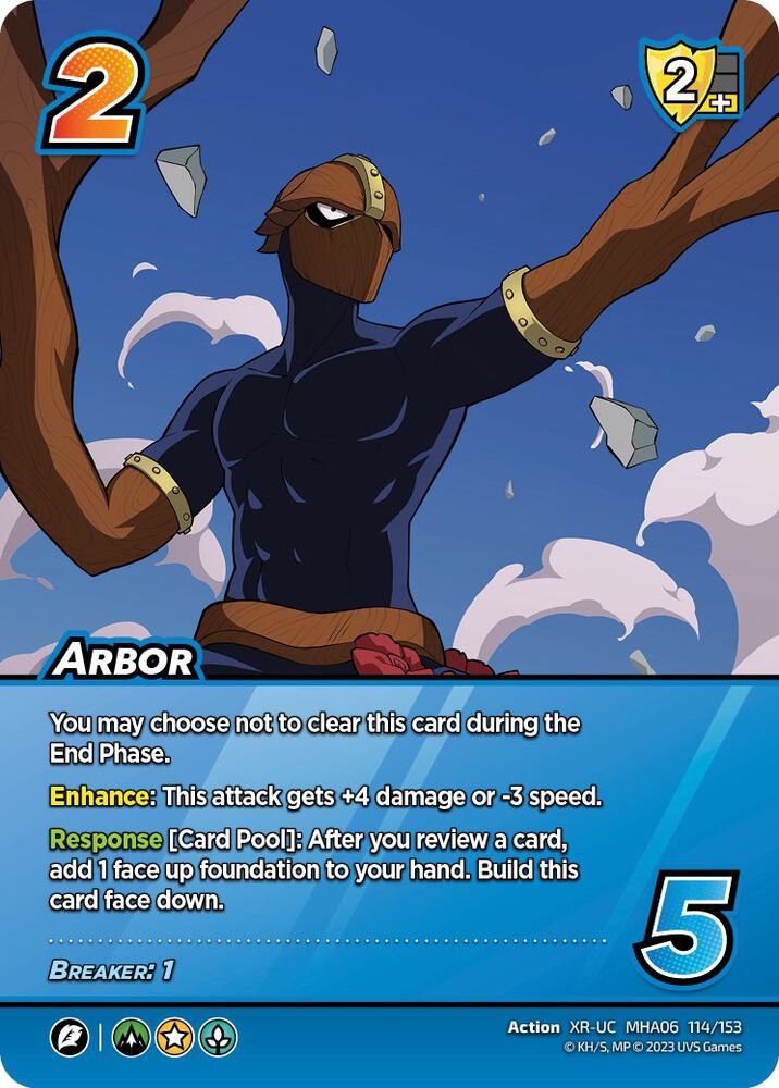 Arbor (XR), UniVersus: My Hero Academia: Jet Burn 114/153