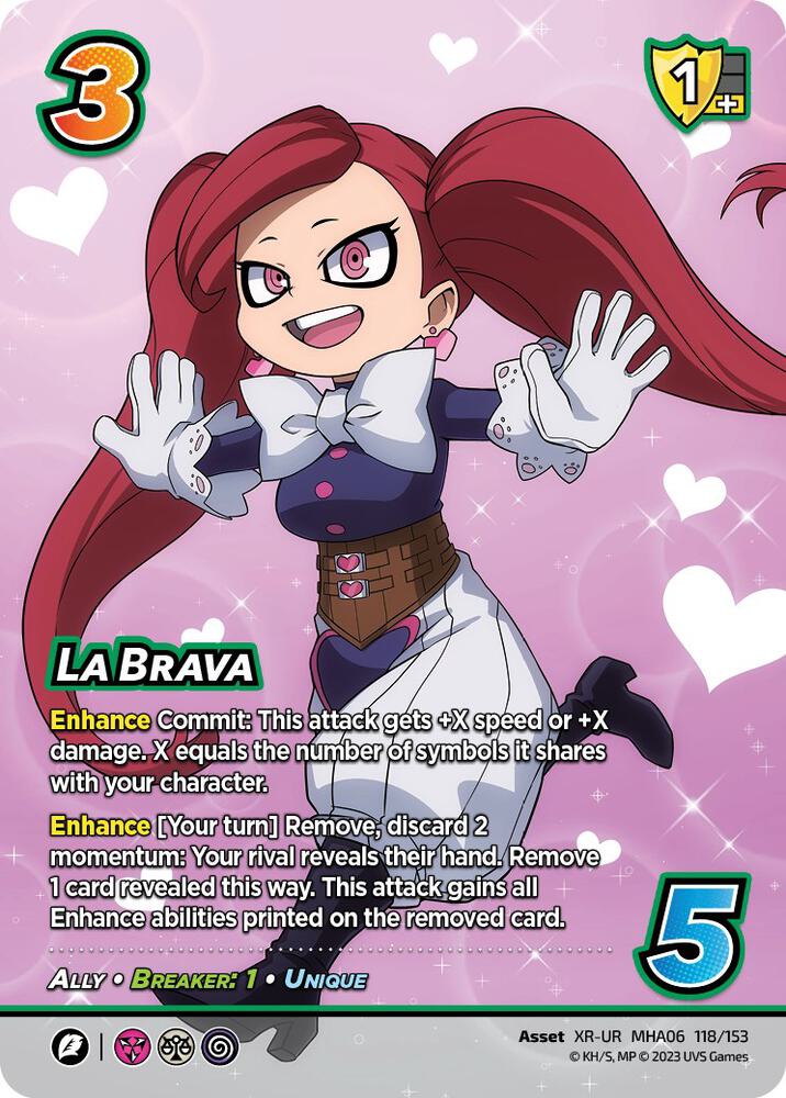 La Brava (XR), UniVersus: My Hero Academia: Jet Burn 118/153