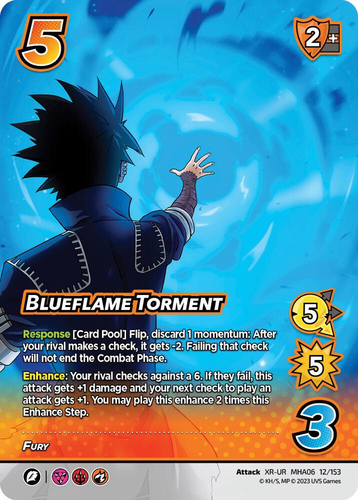 Blueflame Torment (XR), UniVersus: My Hero Academia: Jet Burn 12/153