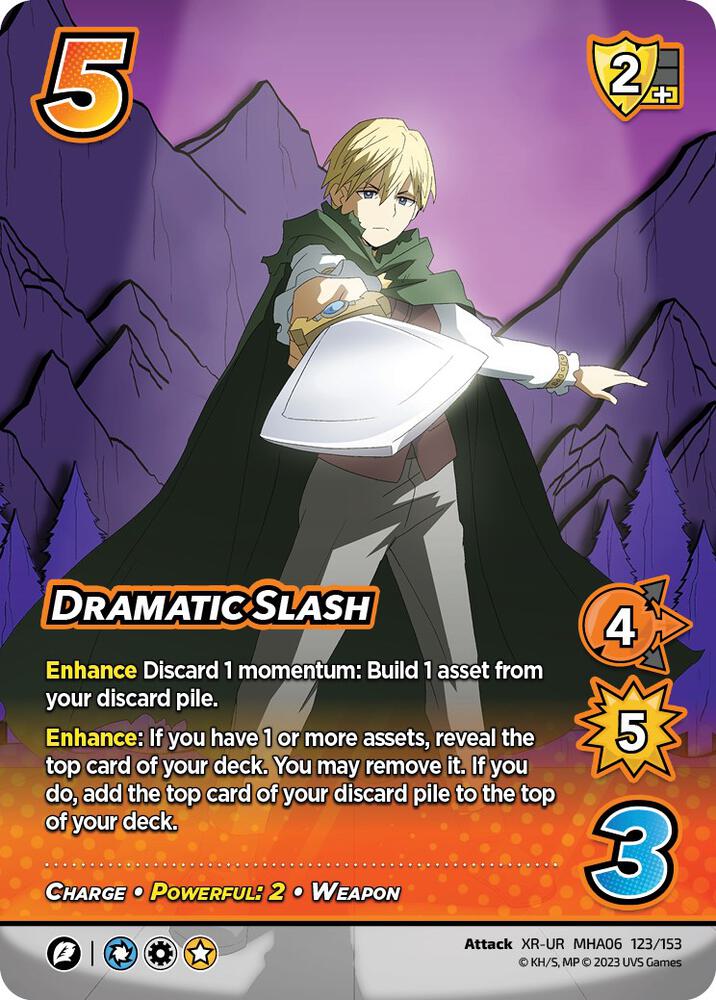 Dramatic Slash (XR), UniVersus: My Hero Academia: Jet Burn 123/153