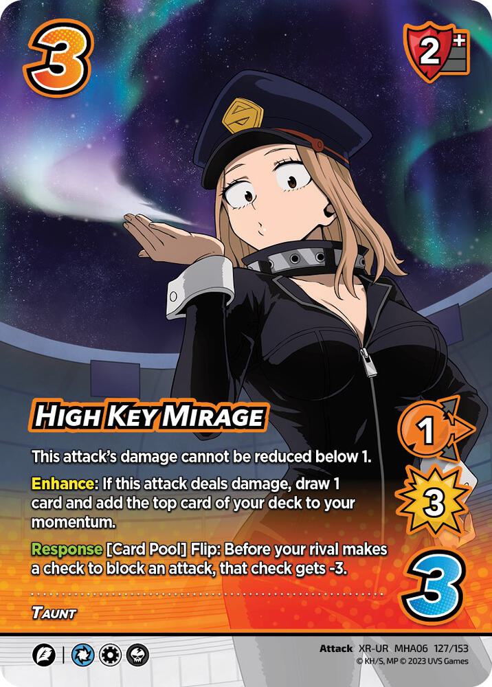 High Key Mirage (XR), UniVersus: My Hero Academia: Jet Burn 127/153