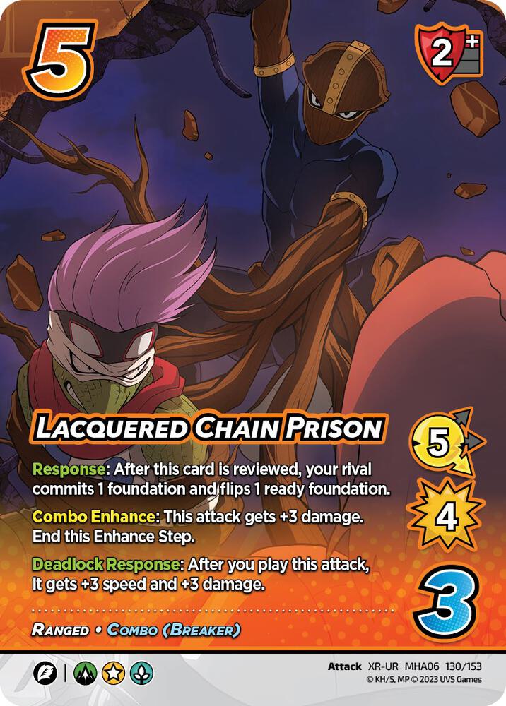 Lacquered Chain Prison (XR), UniVersus: My Hero Academia: Jet Burn 130/153