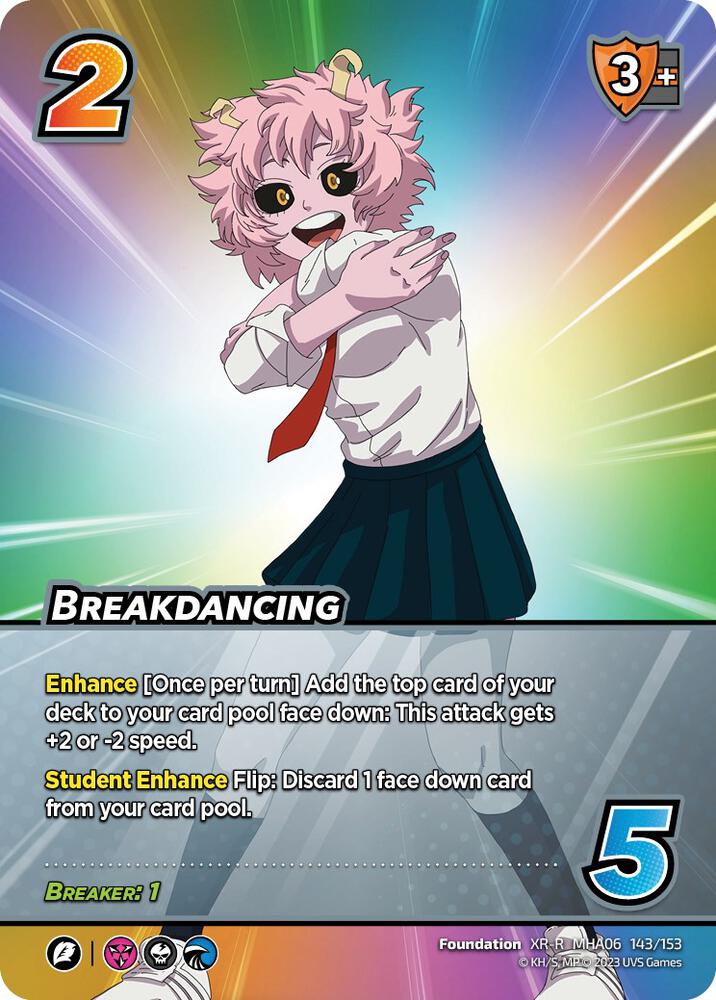 Breakdancing (XR), UniVersus: My Hero Academia: Jet Burn 143/153