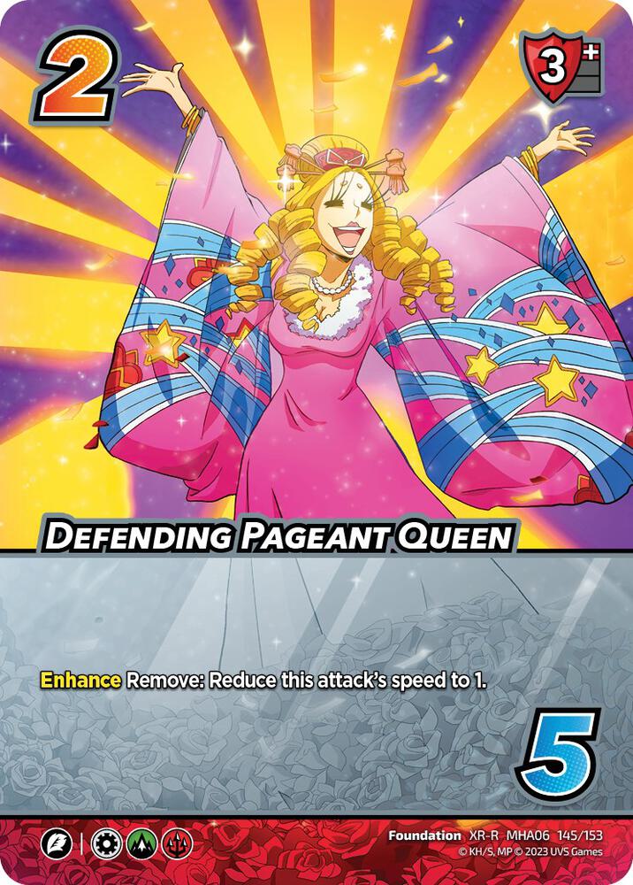 Defending Pageant Queen (XR), UniVersus: My Hero Academia: Jet Burn 145/153